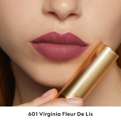 Gucci Rouge à Lèvres Matte, 601 Virginia Fleur de Lis, 3.5g, Velvety smooth and rich matte finish