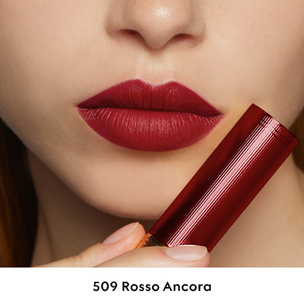 Gucci Rouge à Lèvres Matte, 509 Gucci Rosso Ancora, 3.5g, Velvety smooth and rich matte finish