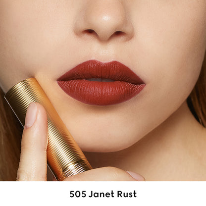 Gucci Rouge à Lèvres Matte, 505 Janet Last, 3.5g, Velvety smooth and rich matte finish