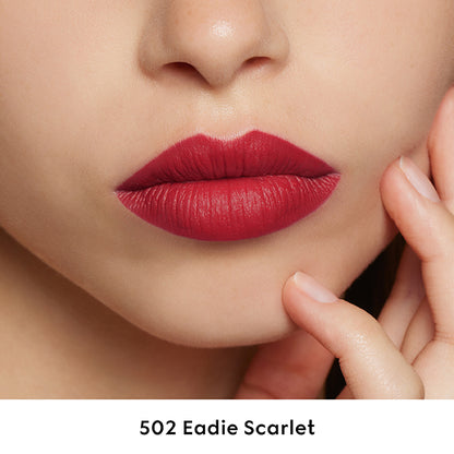 Gucci Rouge à Lèvres Matte, 502 Edie Scarlet, 3.5g, Velvety smooth and rich matte finish