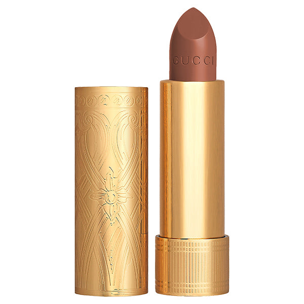 Gucci Rouge à Lèvres Satin, 221 Mina Light Pink, 3.5g, Satin-like smooth finish