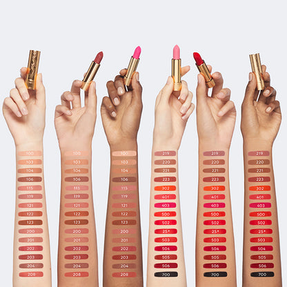 Gucci Rouge à Lèvres Satin, 220 Suzanne Sunset, 3.5g, Satin-like smooth finish