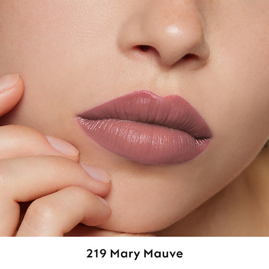 Gucci Rouge à Lèvres Satin, 219 Mary Mauve, 3.5g, Satin-like smooth finish
