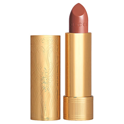 Gucci Rouge à Lèvres Satin, 201 The Painted Veil, 3.5g, Satin-like smooth finish