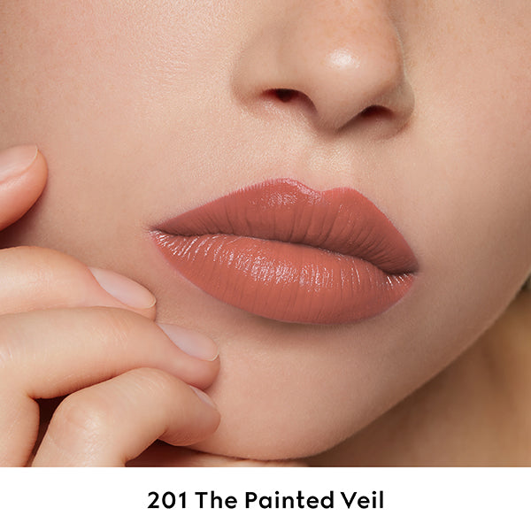 Gucci Rouge à Lèvres Satin, 201 The Painted Veil, 3.5g, Satin-like smooth finish