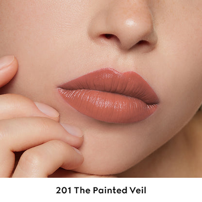 Gucci Rouge à Lèvres Satin, 201 The Painted Veil, 3.5g, Satin-like smooth finish