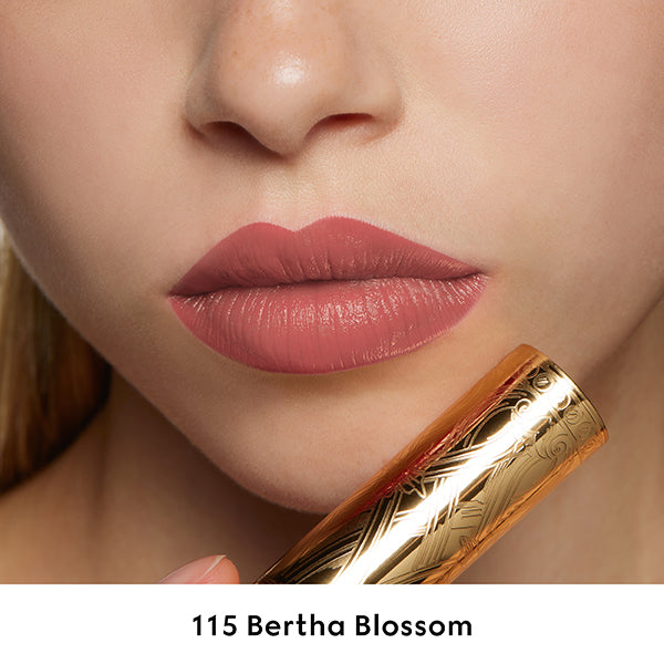 Gucci Rouge à Lèvres Satin, 115 Versa Blossom, 3.5g, Satin-smooth finish