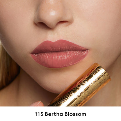 Gucci Rouge à Lèvres Satin, 115 Versa Blossom, 3.5g, Satin-smooth finish