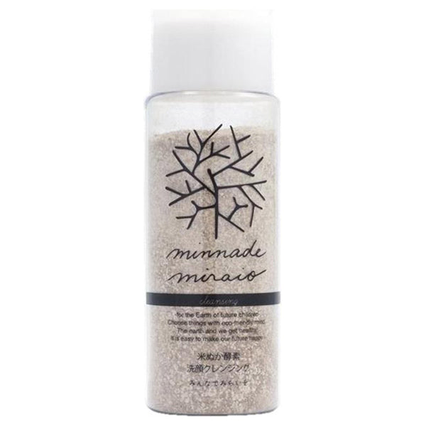 Minna de Mirai o Rice Bran Enzyme Facial Wash & Cleansing, 70g