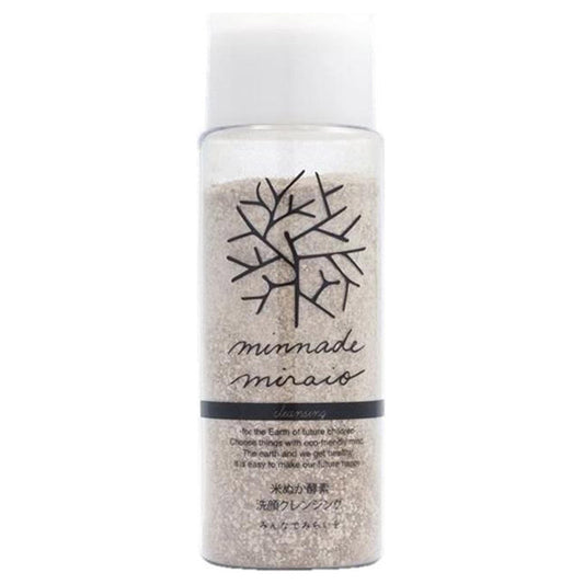 Minna de Mirai o Rice Bran Enzyme Facial Wash & Cleansing, 70g