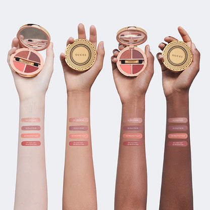 Gucci Palette de Beaute Quatuor, 02 Rosa Nitida, 6.1g, Beautiful color whether used alone or layered