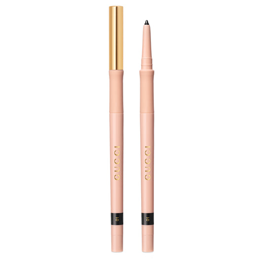 Gucci Stylo Contour de Yeux, 01 Noir, 0.3g, Creamy and soft