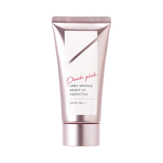 Orbis Wrinkle Bright UV Protector (Quasi-drug), SPF50+ PA++++, Peach Pink, 50g