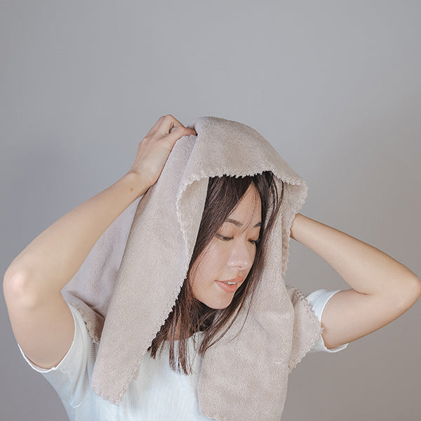 CICIBELLA Hair Dry Towel (Pink)