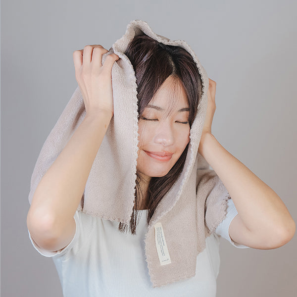 CICIBELLA Hair Dry Towel (Mocha)