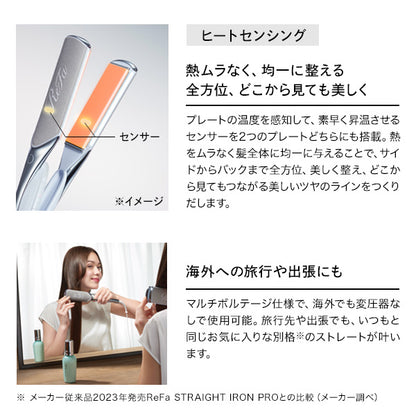 ReFa Power Straight Iron Pro (White)