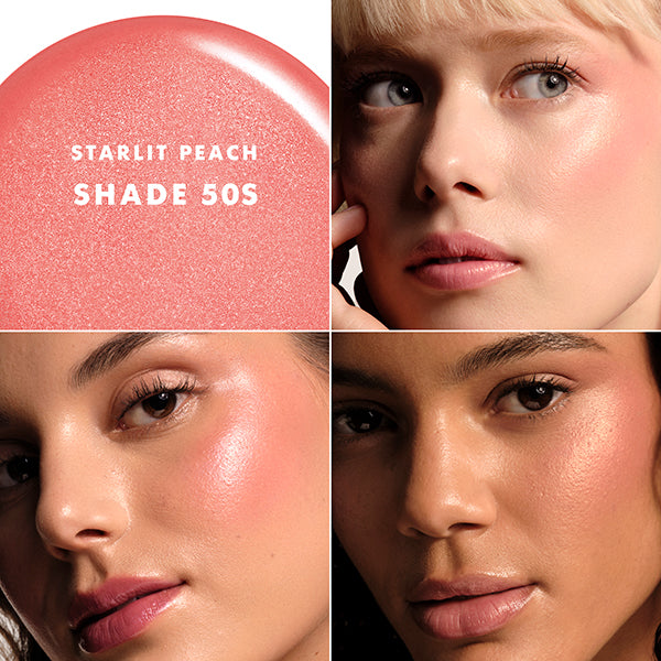 Luminous Silk Cheek Tint Shine, 50S Starlit Peach, 12ml