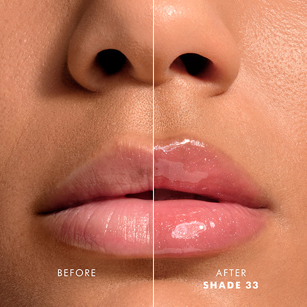 Prisma Glass Icy Plumper, 33 Rosewood Frost, 3.5ml