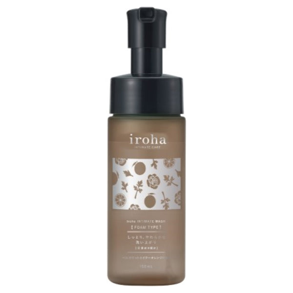 iroha INTIMATE WASH Foam Type (Yomogi Blend), 150ml