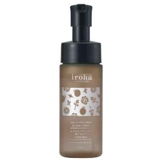 iroha INTIMATE WASH Foam Type (Yomogi Blend), 150ml