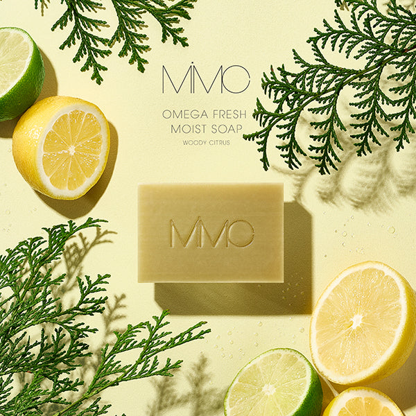 Omega Fresh Moist Soap, 100g, Woody Citrus