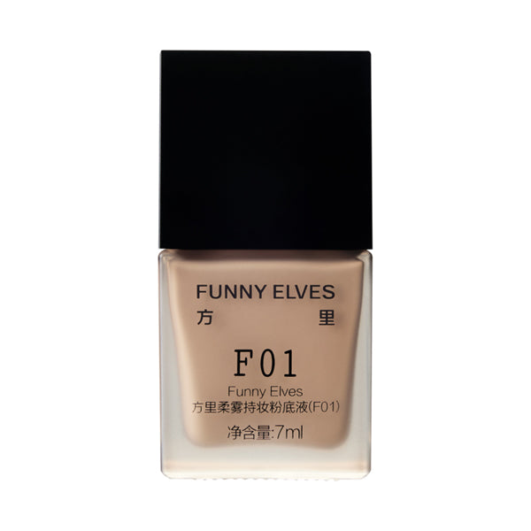 Funny Elves Longwear Aqua Foundation (F01), 7ml