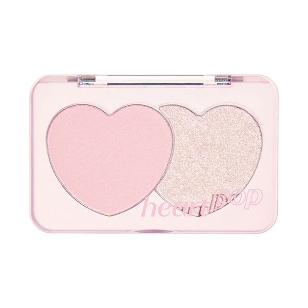 ETUDE Heart Pop Duo Blusher Limited Edition (Dear My Pink)