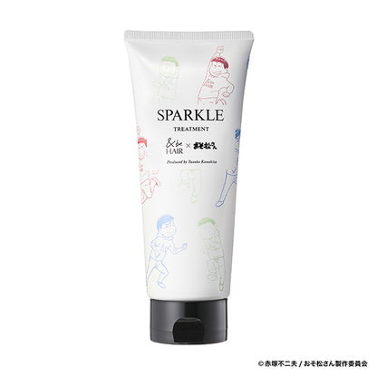 Stand Up Shampoo Sparkle Treatment Osomatsu-san Collaboration, 400ml, 200g, Herbal Woody Scent