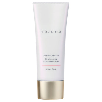 to/one Brightening Day Essence UV SPF50+ PA++++ (Lilac Pink), 40g