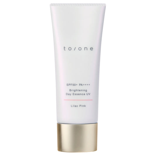 to/one Brightening Day Essence UV SPF50+ PA++++ (Lilac Pink), 40g