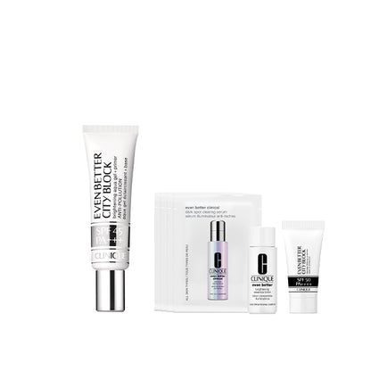 Choose your base makeup set (Even Better City Block Aqua Gel 45), SPF45 PA+++, 30ml, 7ml, 1ml x 4, 7ml