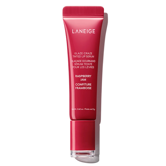Glaze Tint Lip Serum, Raspberry Jam, 12g