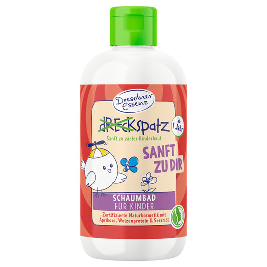 DRESDNER ESSENZ Organic Bubble Bath, 300ml (Apricot)
