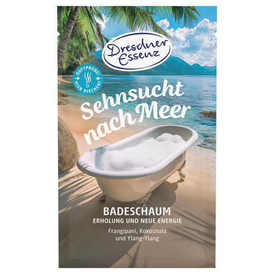 DRESDNER ESSENZ Foaming Bath Salt Ocean Dream (Plumeria, Coconut & Ylang Ylang), 60g