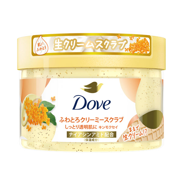 Dove Fluffy Creamy Scrub, 298g (Kinmokusei)