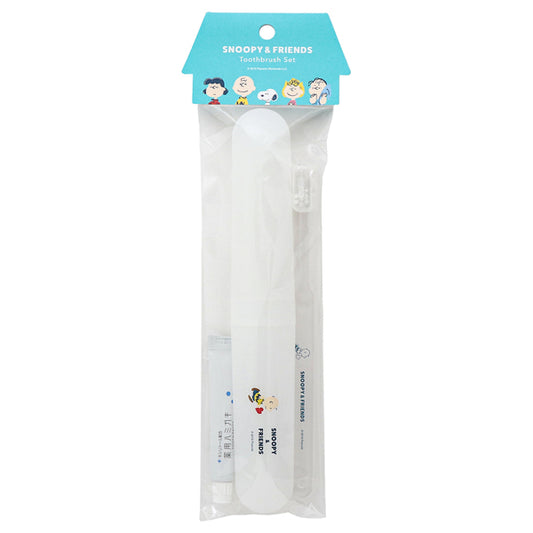 PEANUTS Snoopy & Friends Toothbrush Set (White), 1 Unit/11g
