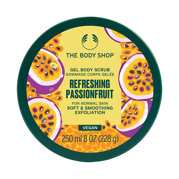 THE BODY SHOP Limited Edition Refreshing Passionfruit Body Scrub, 250ml