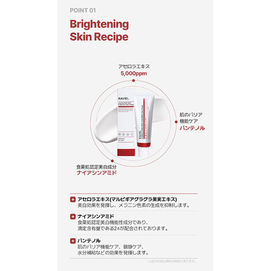 Acerola Dark Spot & Blemish Care Cream, 50ml