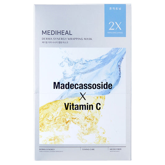 Derma Synergy Wrapping Mask Toning, 4 sheets