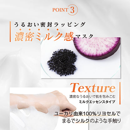 NATURE REPUBLIC Black PDRN Daily Sheet Mask, 30 sheets