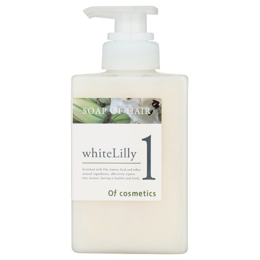 Of Cosmetics Soap of Hair 1-Ly, 265ml (White Lily)