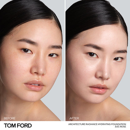 Architecture Radiance Hydrating Foundation SPF 50+, SPF50+, PA++++, Foundation, Rose 3.0C, 30ml