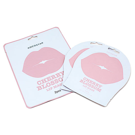 Sakura Lip Mask, CHERRY BLOSSOM, 3g, 2 Sheets, Moisturizing, Fragrance-Free