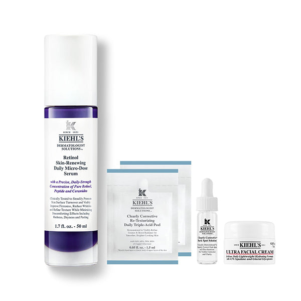 Kiehl's Retinol Serum Starter Set, 50ml,  4ml,  7ml,  1.5ml x 2
