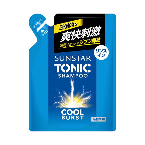 Sunstar Tonic Rinse-In Shampoo Refill, 340ml