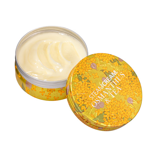 Steam Cream, 1580 Steam Cream Osmanthus & Brown, 75g, Extremely close to the real thing,  Osmanthus flower scent