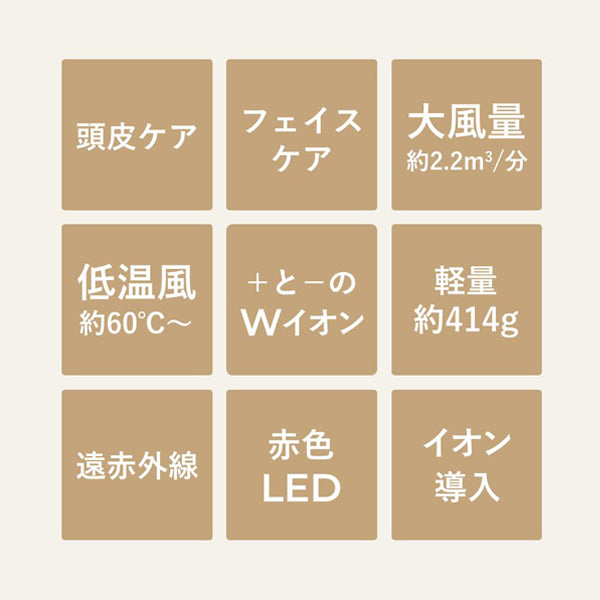 Ya-Man Tokyo Japan Lift Dryer (Gray)