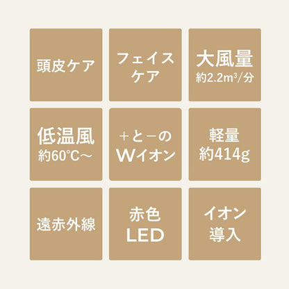 Ya-Man Tokyo Japan Lift Dryer (Gray)