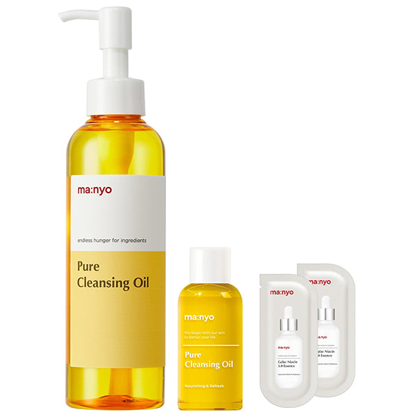 Pure Cleansing Oil Set, 200ml, 55ml, 1.5ml x 2