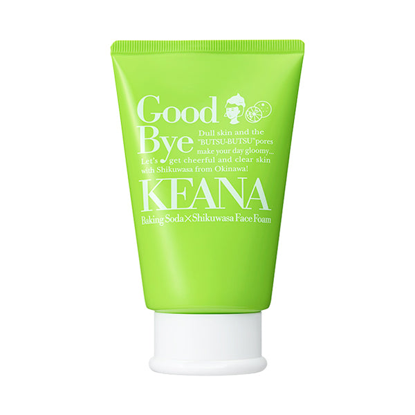 Okinawa Shikuwasa Baking Soda Foam Facial Wash, 100g